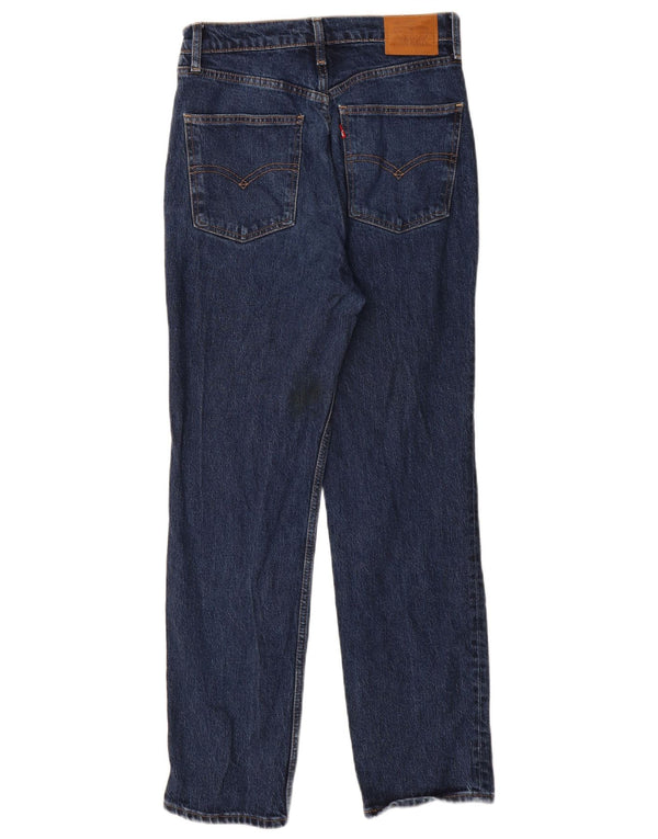 Женские узкие прямые джинсы Levi's W28 L29 синие, хлопок