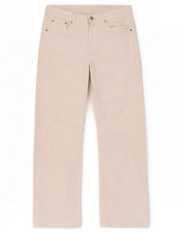 Женские свободные джинсы Massimo Dutti EU 38 Small W28 L31 белые