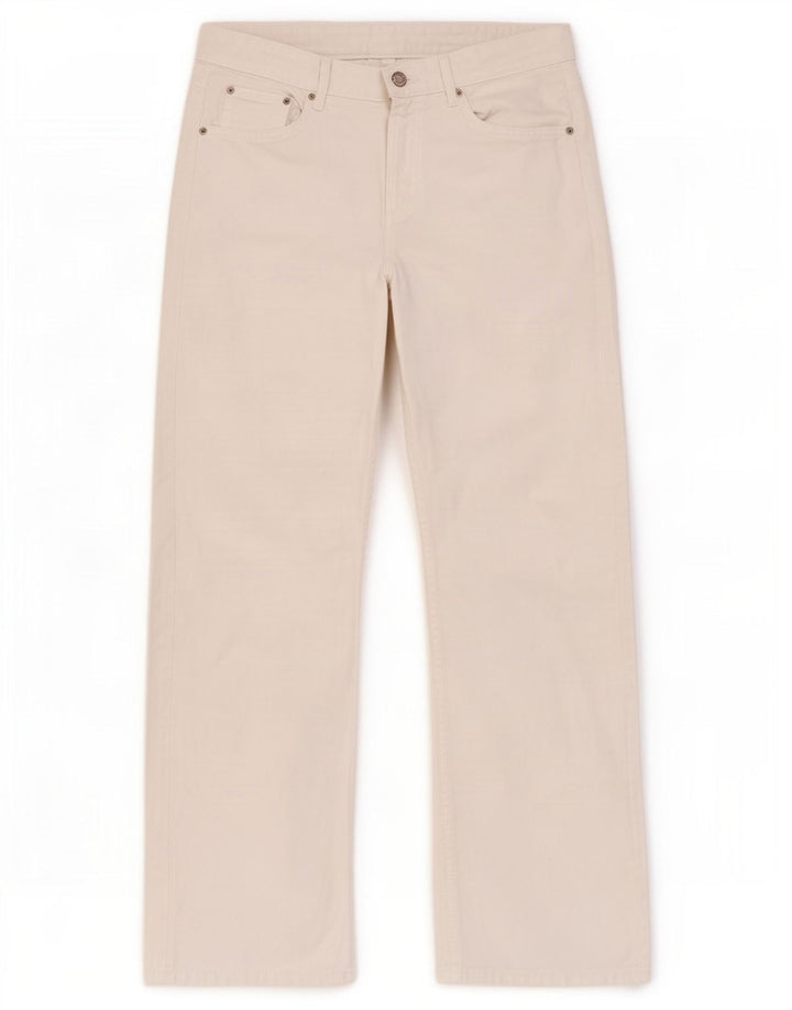 Женские свободные джинсы Massimo Dutti EU 38 Small W28 L31 белые