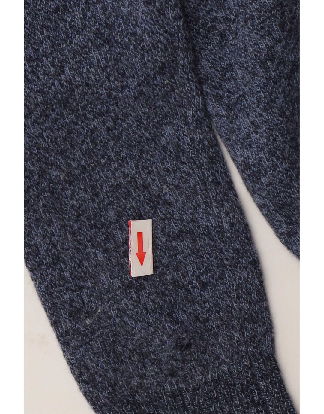 Мужской джемпер с круглым вырезом Jack Wills, большой синий шерстяной свитер в крапинку