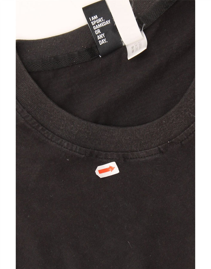 Мужская футболка ADIDAS Top 2XL, черный хлопок