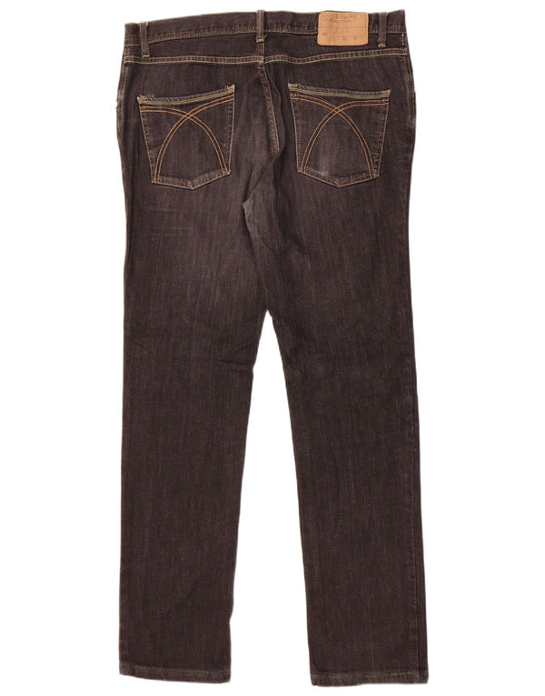 Джинсы мужские зауженные Benetton W36 L31 черные