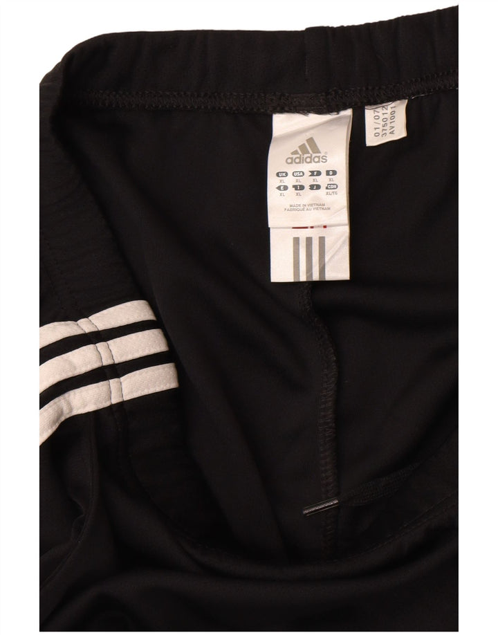 Женские спортивные брюки-капри Adidas Climalite UK 18 XL, черный полиэстер