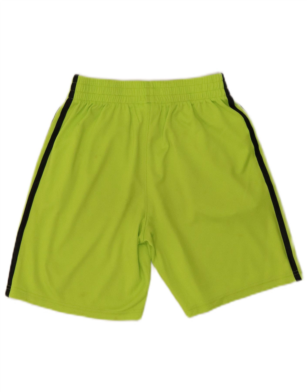 ADIDAS Boys Sport Shorts 10-11 Years Medium Green Polyester