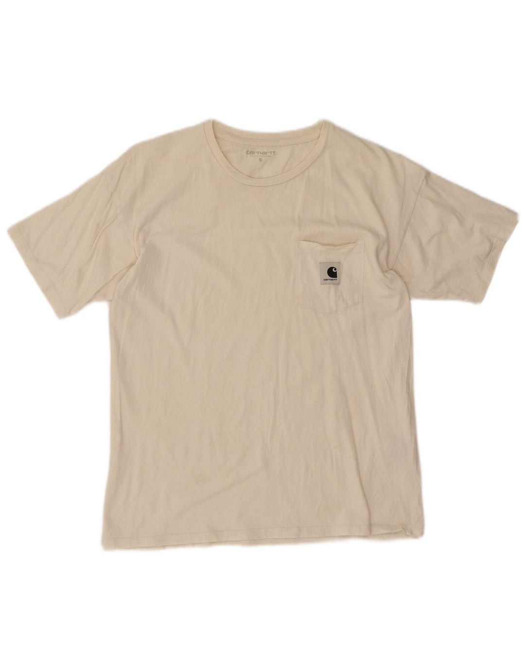 Мужская футболка Carhartt, маленький белый хлопок