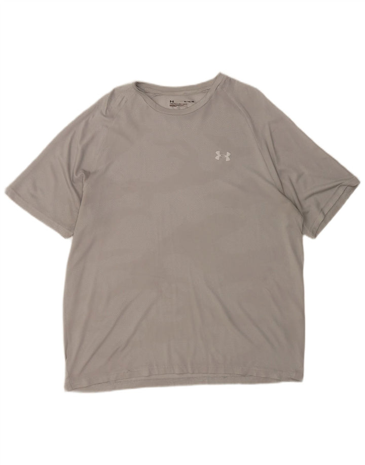 Мужские кроссовки Under Armour XL, серый камуфляжный полиэстер