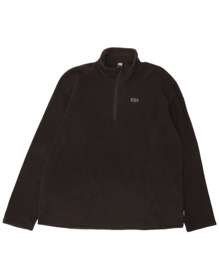Мужской флисовый джемпер Helly Hansen 3XL, черный полиэстер