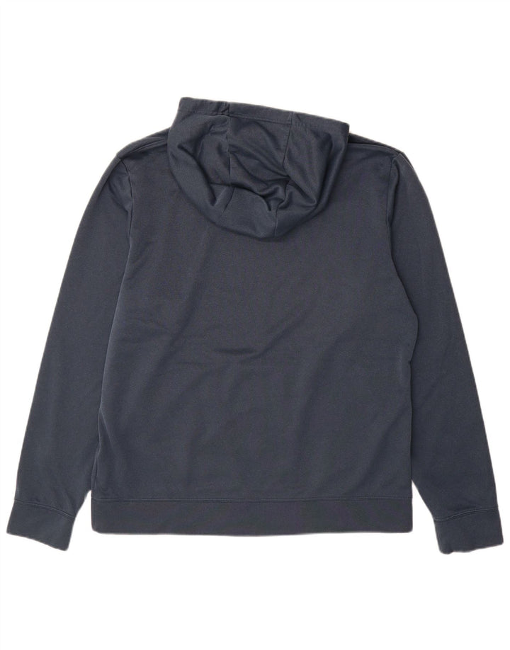 Мужской джемпер с капюшоном The North Face, большой размер, темно-синий, полиэстер