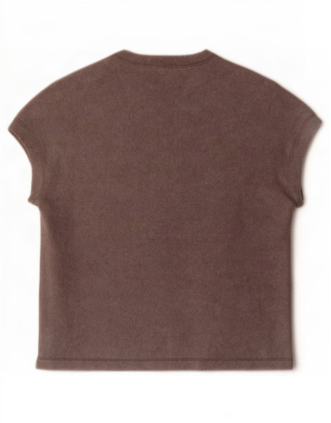Женская футболка Zara Top UK 14, средний серый акрил