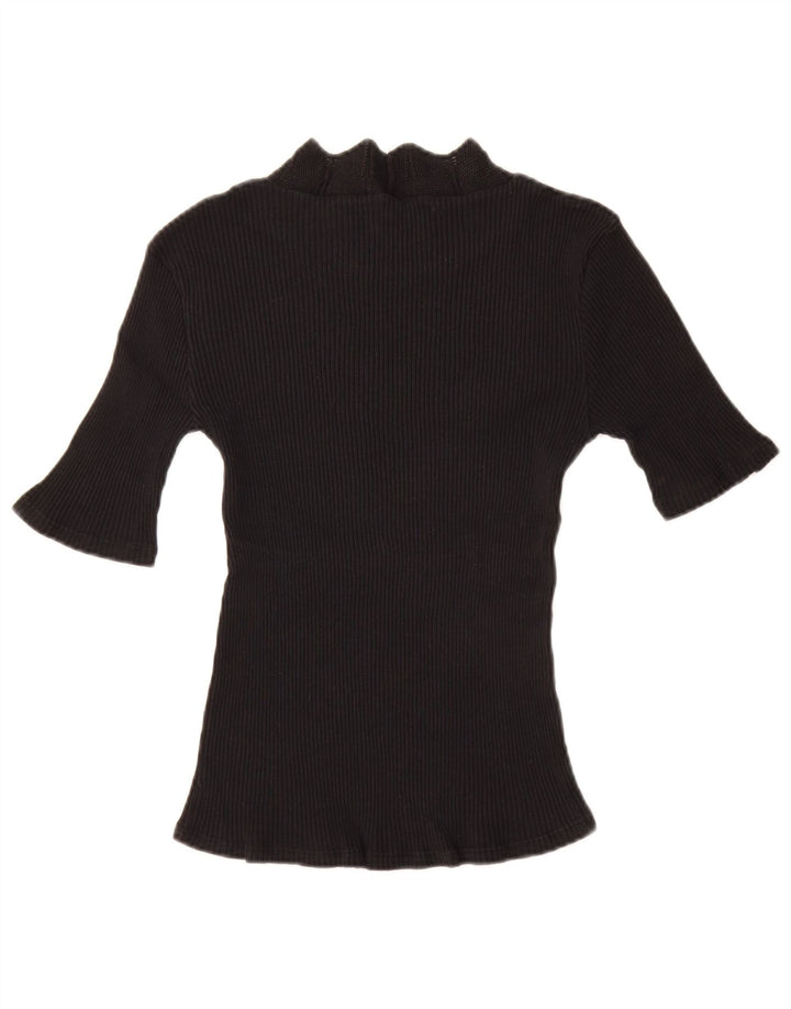 Женская футболка Zara Top UK 14, большая черная