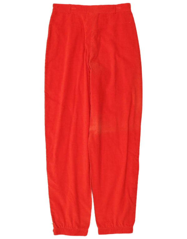 Женские зауженные вельветовые брюки Iceberg IT 44 Medium W28 L31 Красный хлопок