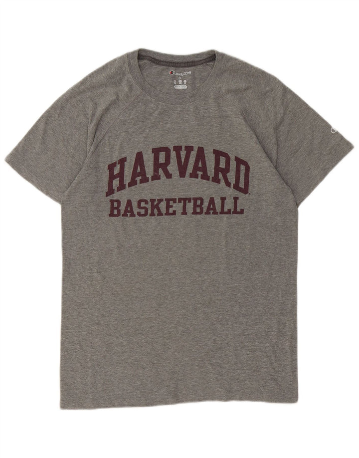 Мужская футболка CHAMPION Harvard с рисунком, средний серый, в крапинку