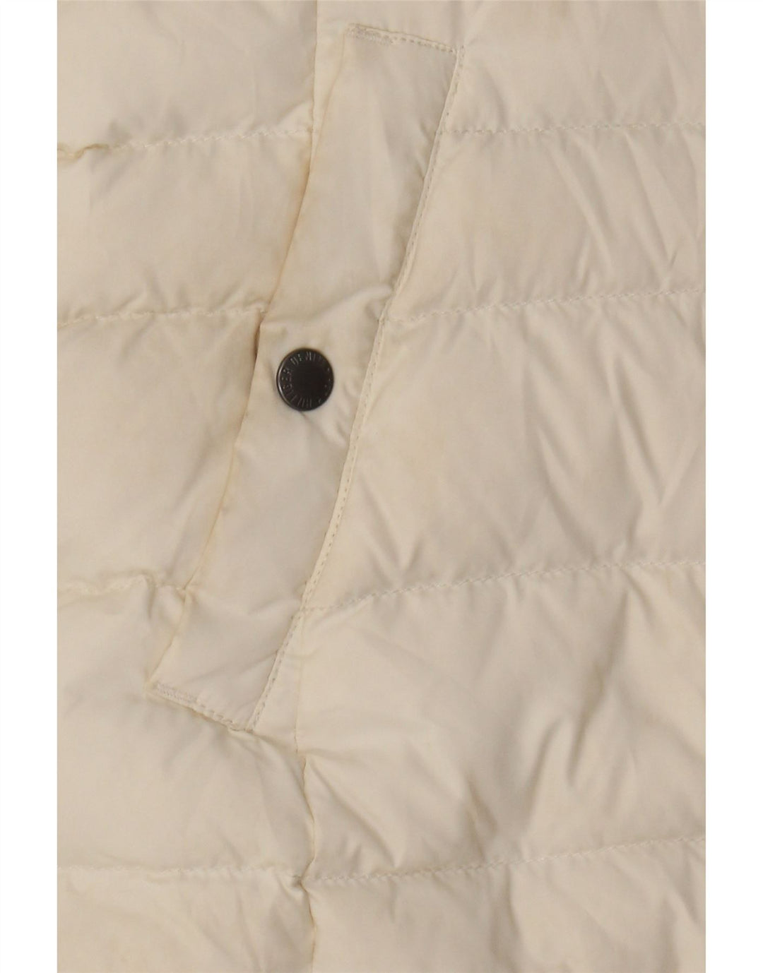 TOMMY HILFIGER Womens Padded Jacket UK 18 XL White Polyester Vintage Tommy Hilfiger and Second-Hand Tommy Hilfiger from Messina Hembry 