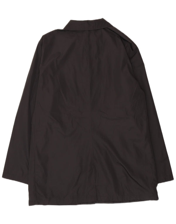 Мужская дождевик Marks & Spencer UK 42 XL, черный полиэстер