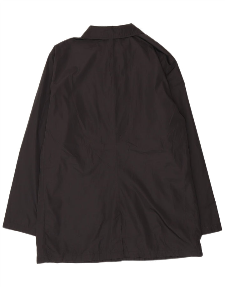 Мужская дождевик Marks & Spencer UK 42 XL, черный полиэстер