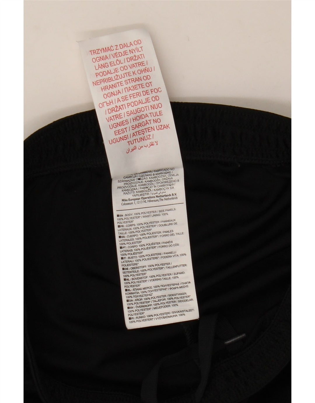 Спортивные шорты Nike для мальчиков Dri Fit 10–11 лет, средний черный, полиэстер