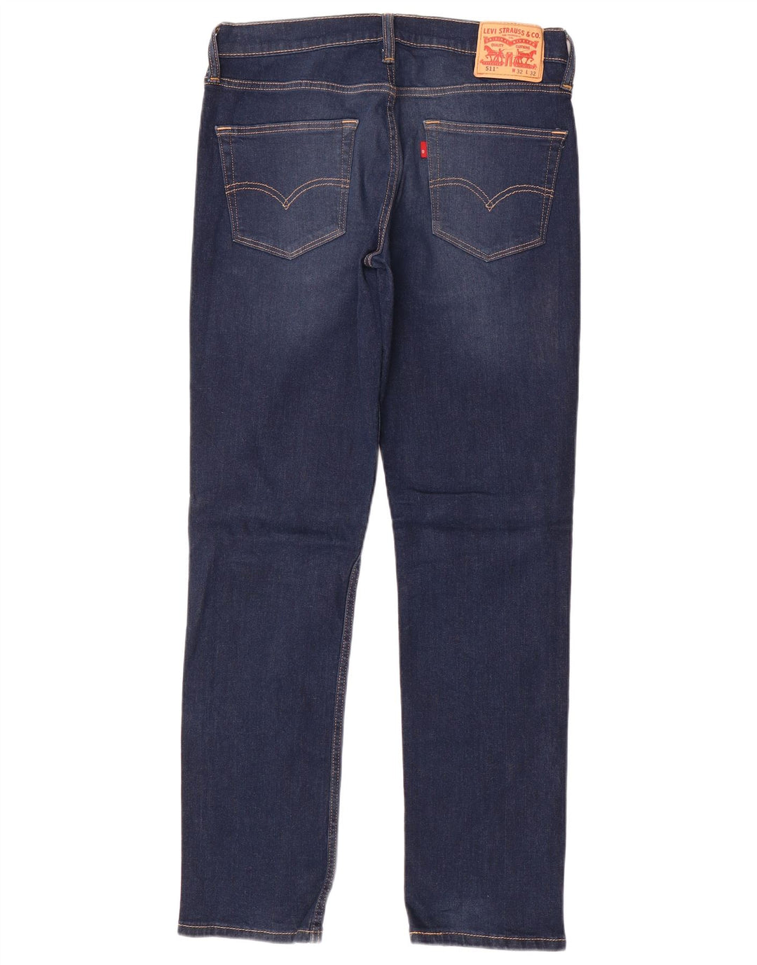 Мужские джинсы LEVI'S 511 Slim W32 L32 Темно-синие, хлопок