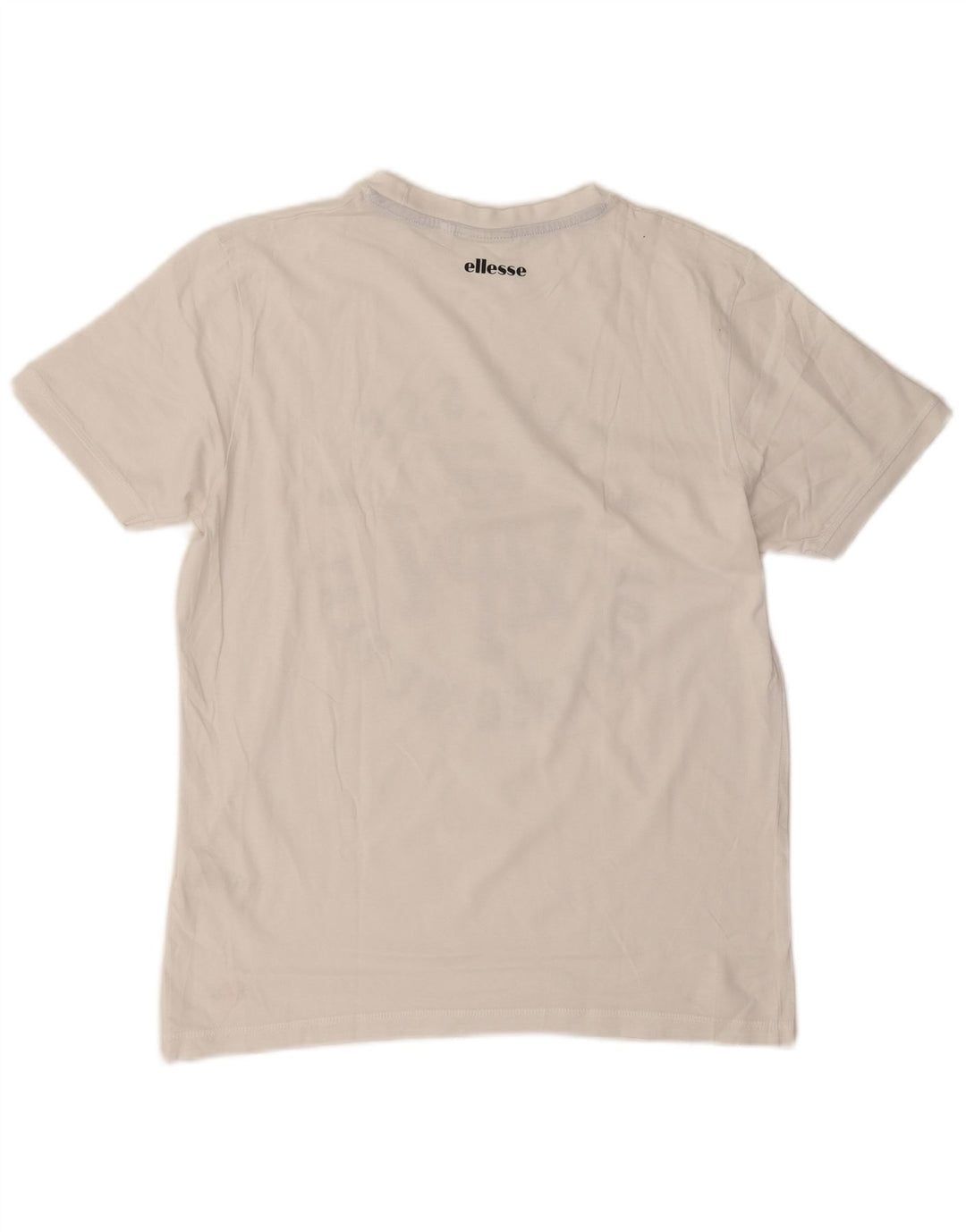 Женская футболка с рисунком Ellesse Top UK 14, средний белый хлопок, хлопок