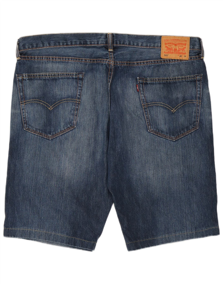 Мужские джинсовые шорты Levi's 505 W40 XL Темно-синие