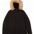 Женская стеганая куртка с капюшоном Woolrich UK 10, маленькая, черная