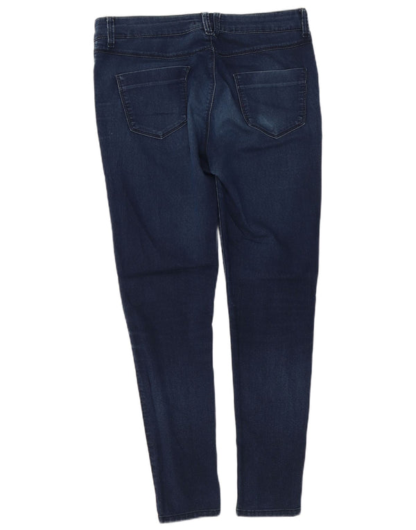 Женские джинсы джеггинсы Marks & Spencer UK 14, средние W32 L28, темно-синие, хлопок