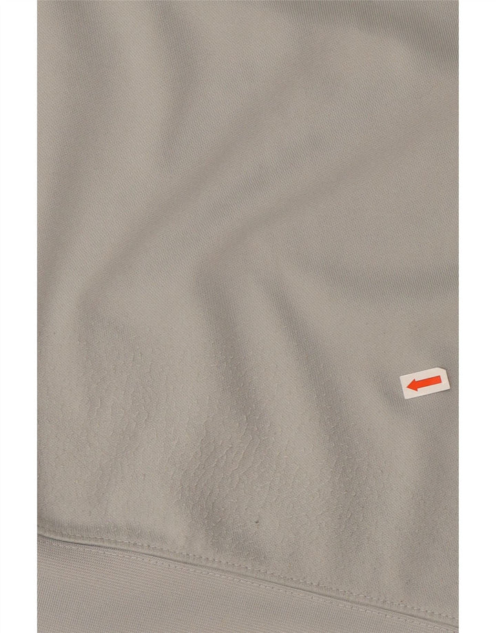 Мужской свитшот на молнии с рисунком NIKE, большой серый цветной блок