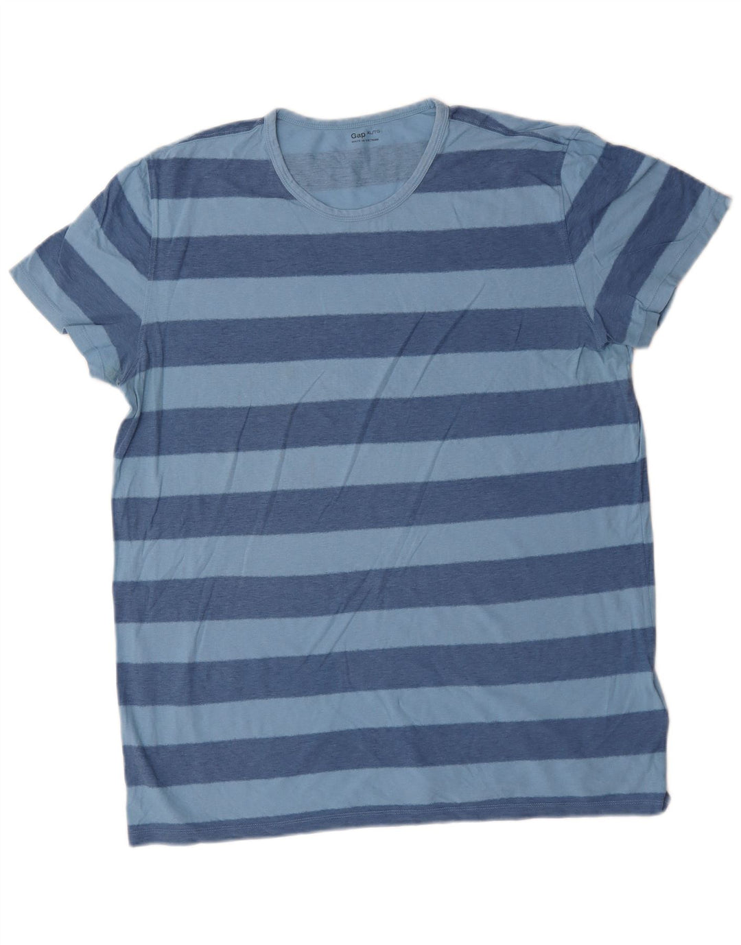 Мужская футболка Gap Top XL из хлопка в синюю полоску