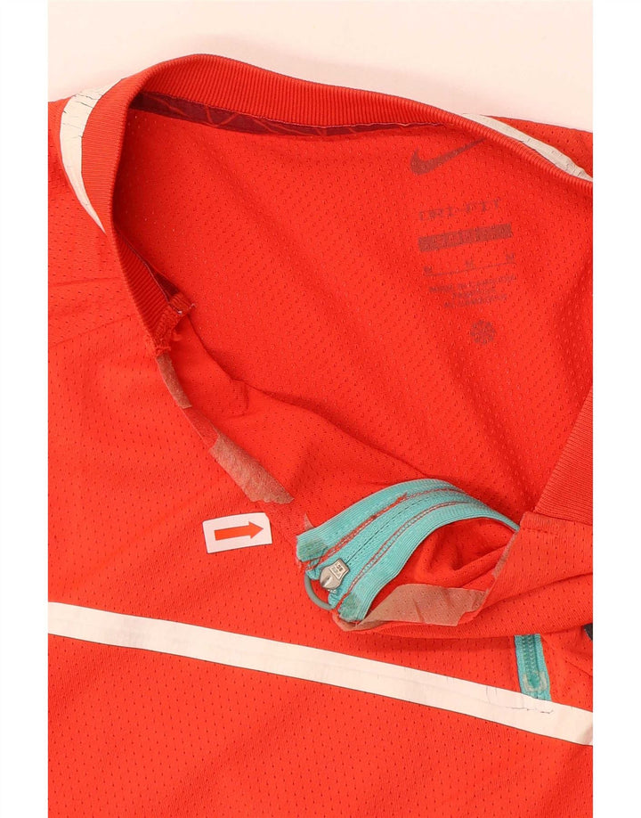 Мужская футболка с короткими рукавами и графикой Nike, красный полиэстер среднего размера