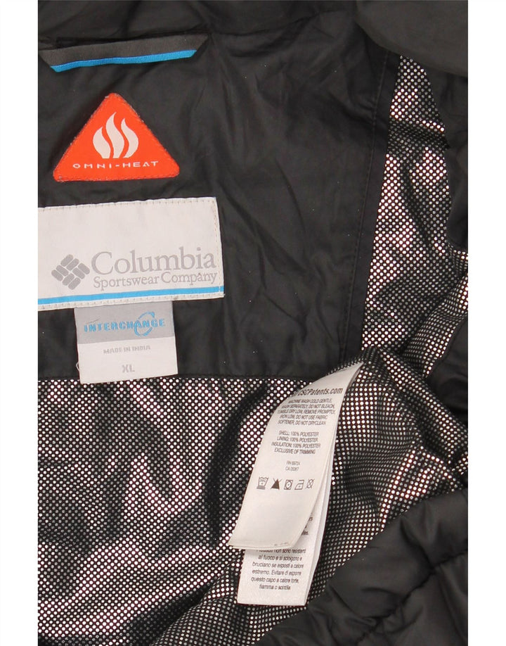 Мужская утепленная куртка COLUMBIA Interchange UK 42 XL, черный полиэстер