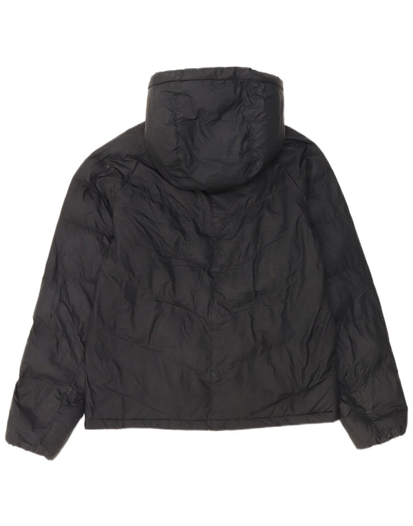 Утепленная куртка с капюшоном Nike для мальчиков 13–14 лет XL, черный полиэстер