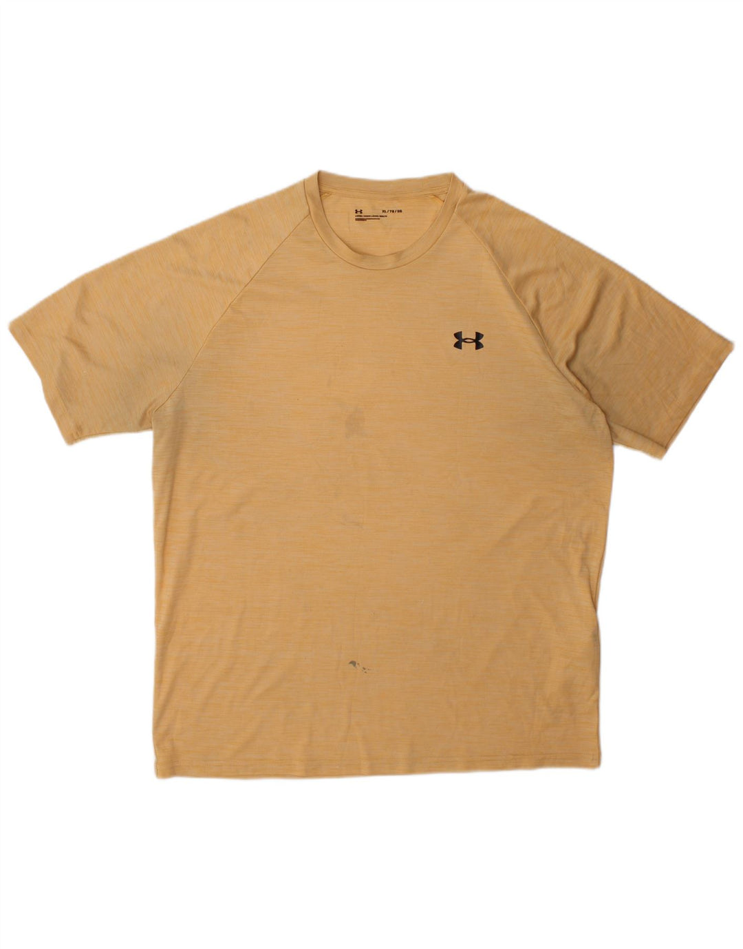 Мужская футболка Under Armour Top XL из желтого полиэстера