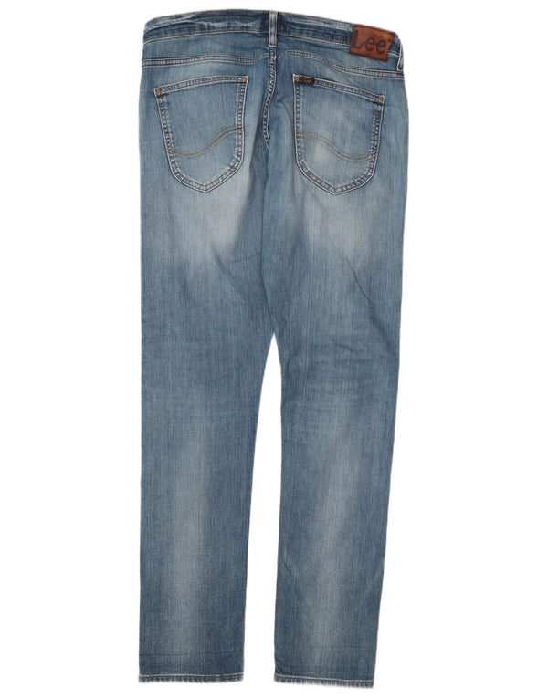 Мужские джинсы скинни Lee Luke W34 L32, синий хлопок