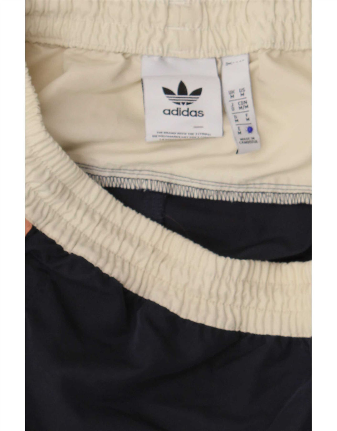 Мужские шорты для плавания Adidas, средний темно-синий, полиэстер с цветными блоками