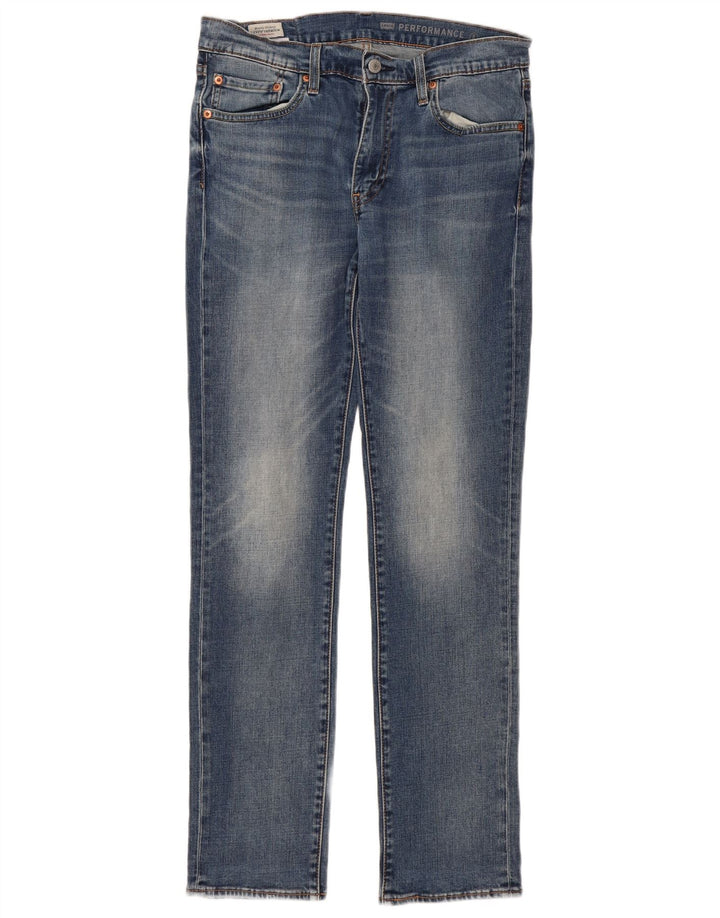 Мужские джинсы Levi's 511 Slim W33 L32 Синие, хлопок