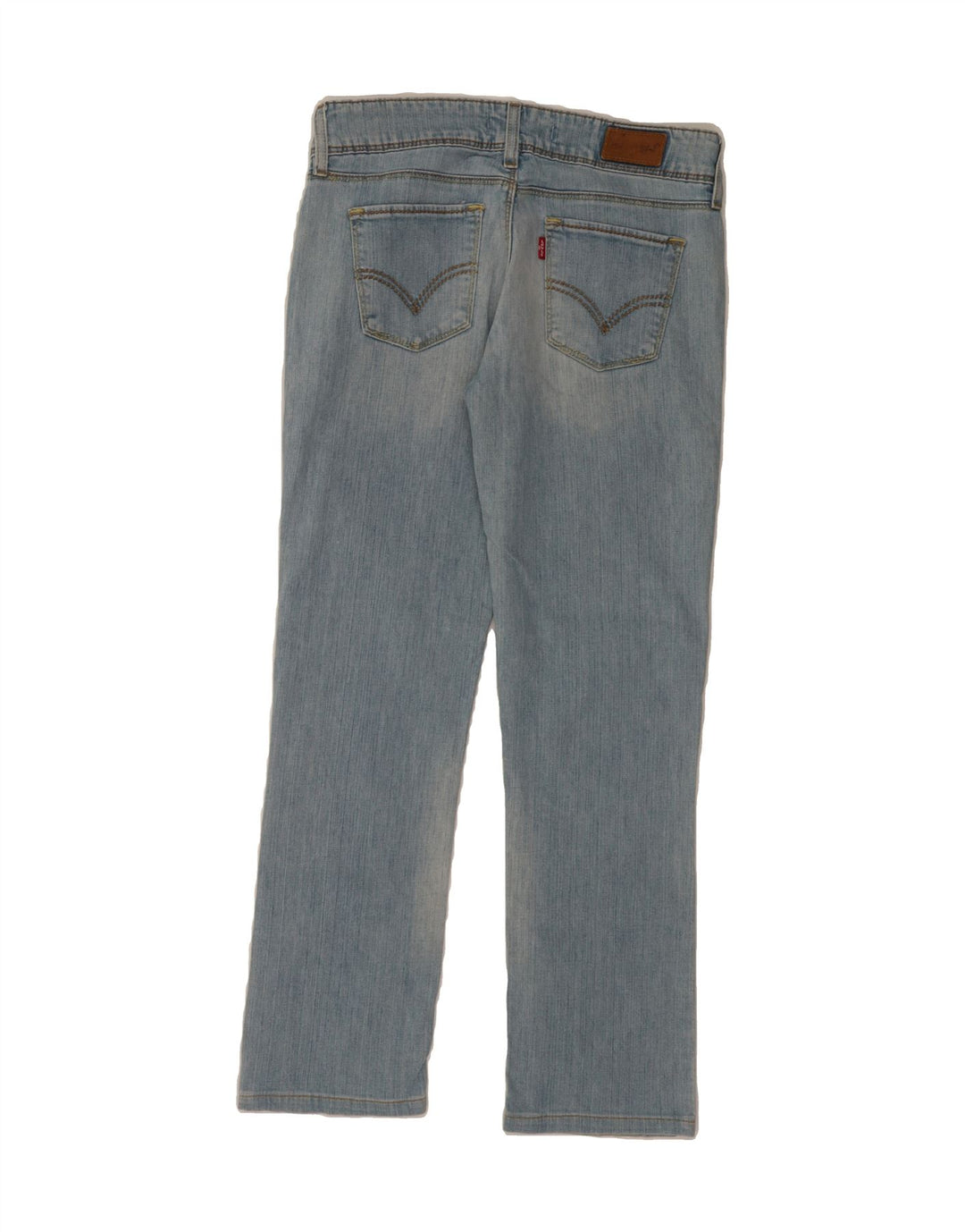 LEVI'S Womens 571 Slim Jeans W30 L28 Blue Cotton Vintage Levi's and Second-Hand Levi's from Messina Hembry 