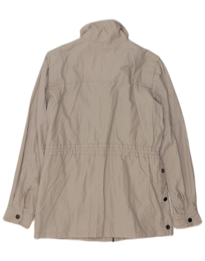 Женская практичная куртка MINT VELVET UK 10, маленький серый хлопок