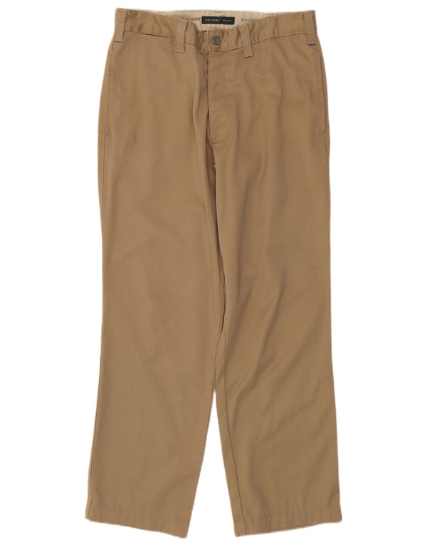 Мужские прямые брюки-чиносы DOCKERS W31 L30, бежевый хлопок