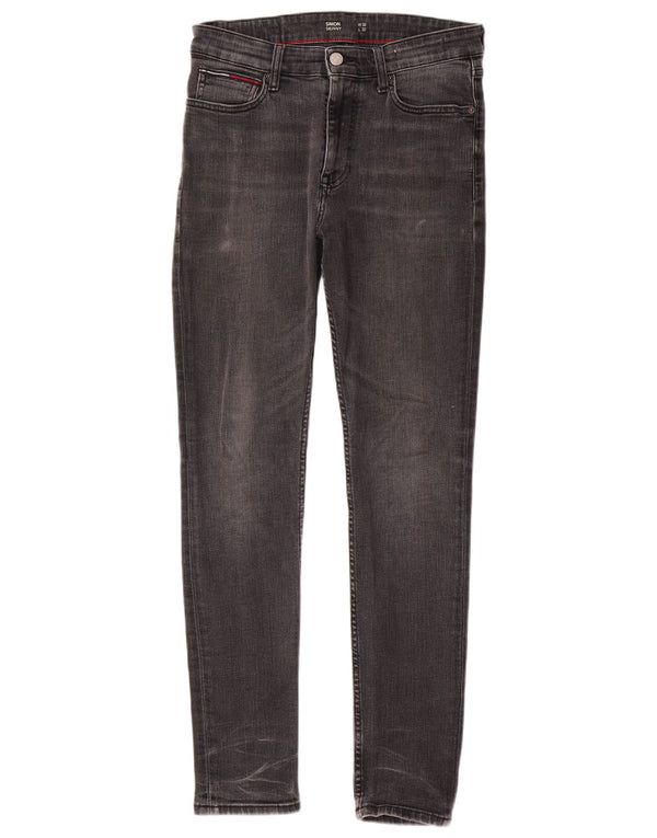 Мужские джинсы скинни Tommy Hilfiger Simon W30 L32 Серые хлопковые