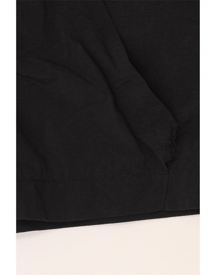 ELLESSE Женский спортивный костюм оверсайз, верхняя куртка UK 10, маленький черный