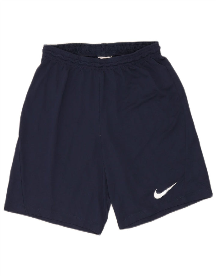Мужские спортивные шорты Nike Regular, средний темно-синий, полиэстер