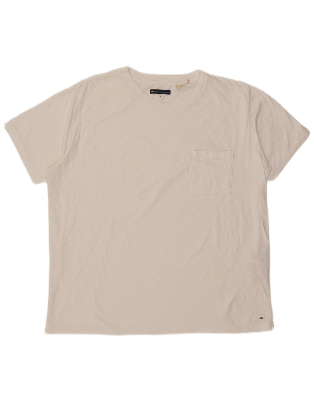 Мужская футболка Levi's Top XL, белый хлопок
