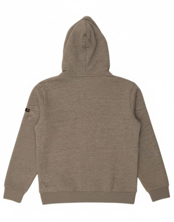 Мужской джемпер с капюшоном Superdry XL, серый в крапинку, хлопок