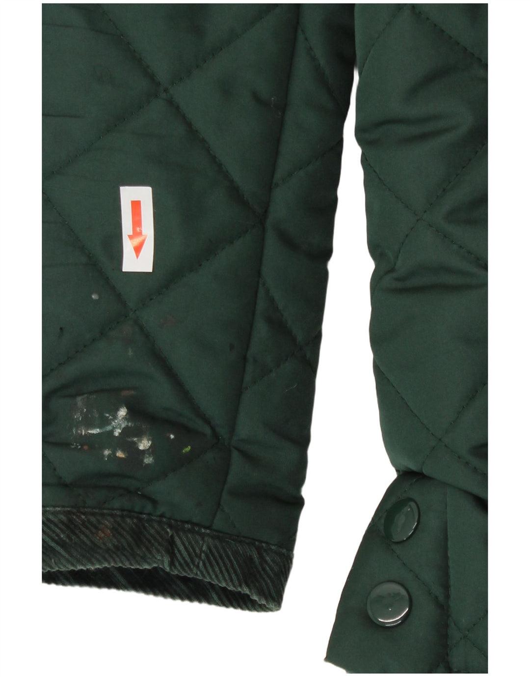 Мужская стеганая куртка Pierre Cardin UK 38 средний зеленый полиэстер