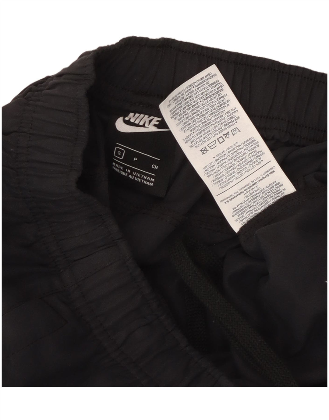 Мужские спортивные брюки-карго Nike, маленькие черные хлопковые брюки-карго