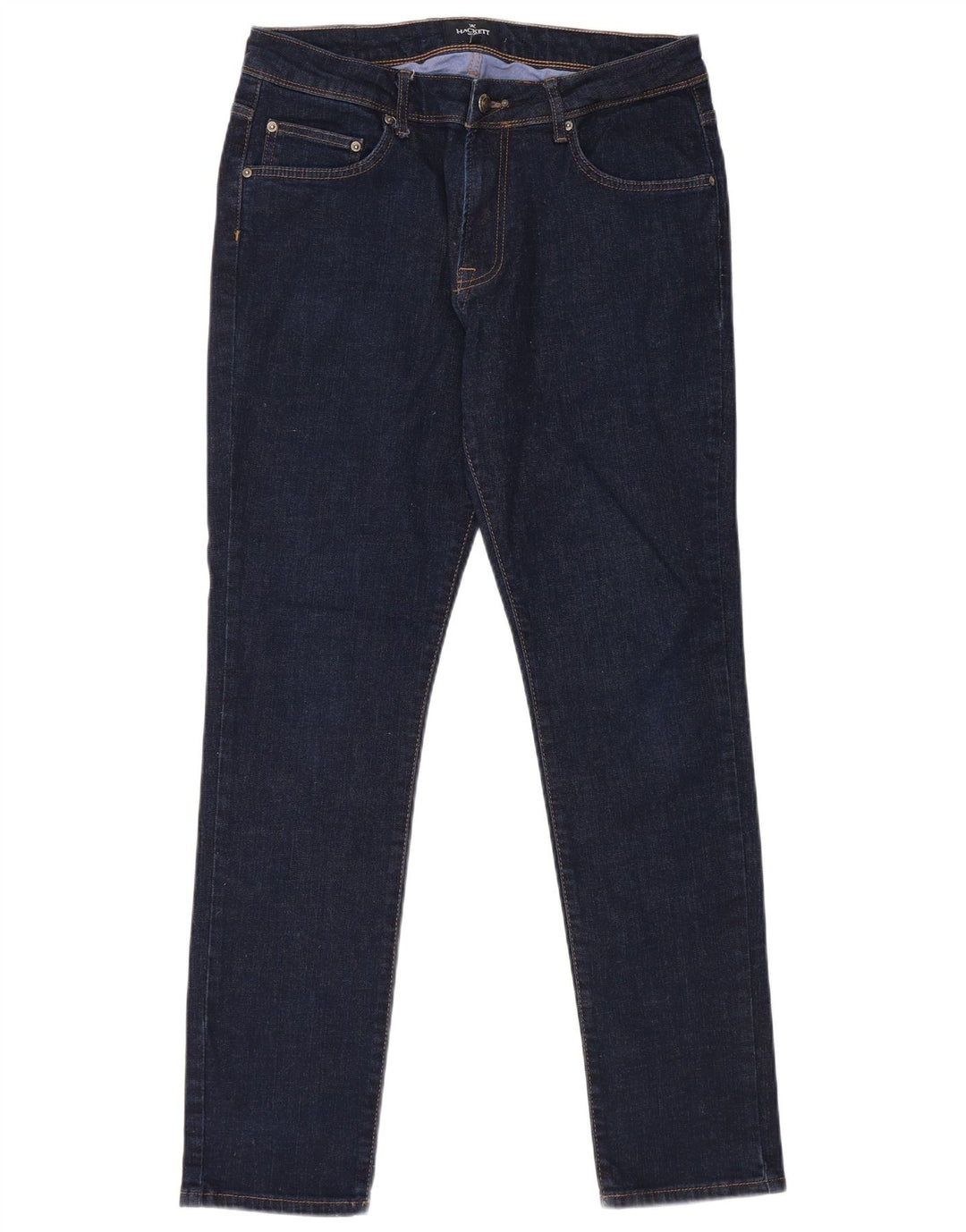 Мужские узкие джинсы Hackett W34 L31, темно-синий, хлопок