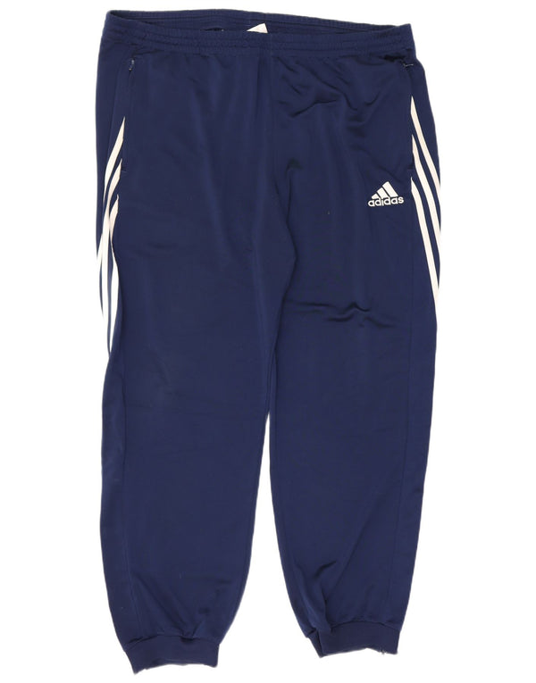 Мужские спортивные брюки Adidas Joggers 2XL темно-синие из полиэстера