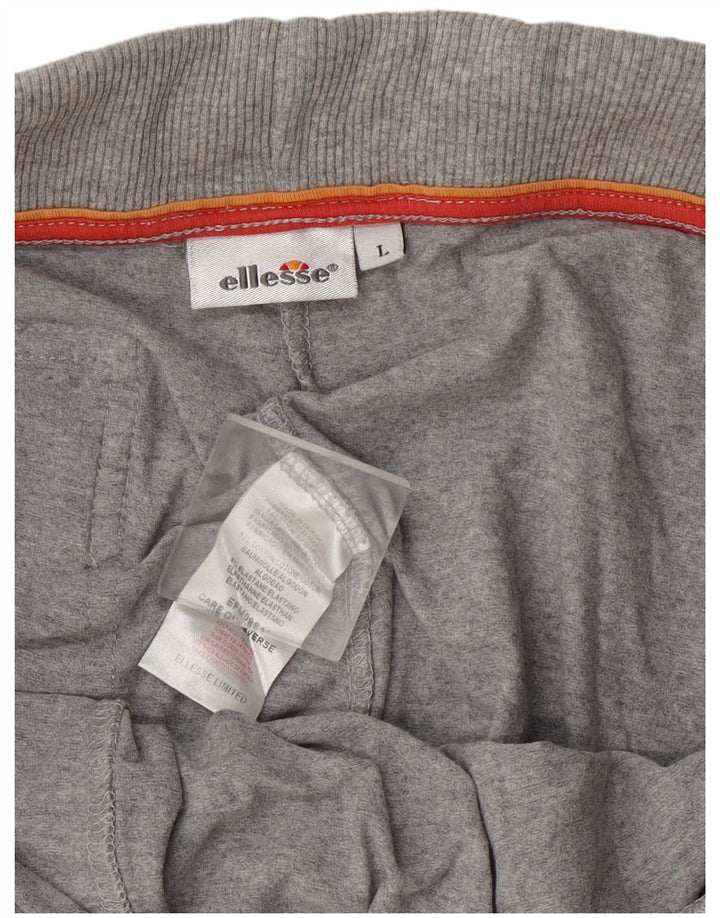 Мужские спортивные шорты Ellesse, большие серые, хлопок