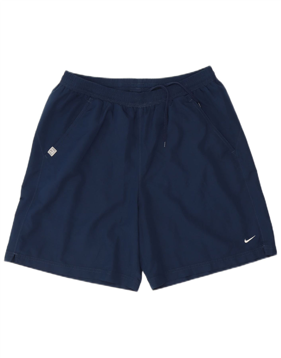 Мужские спортивные шорты Nike Dri Fit среднего размера, темно-синий, полиэстер