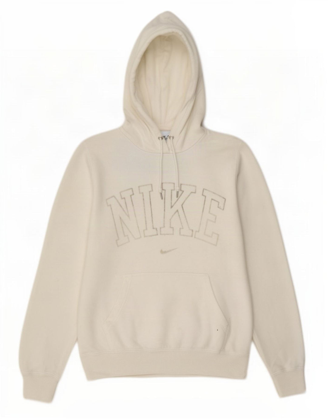 Мужской джемпер с капюшоном с графическим рисунком Nike, средний белый хлопок, хлопок