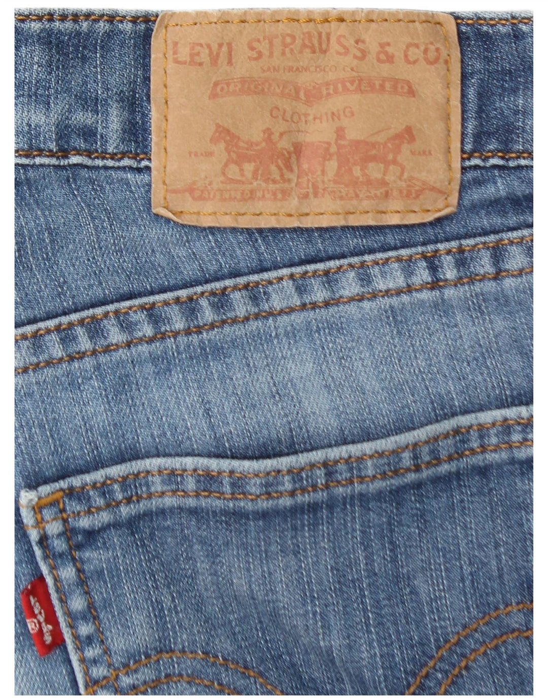 Женские джинсы LEVI'S 10529 Bootcut W29 L30 Синие, хлопок
